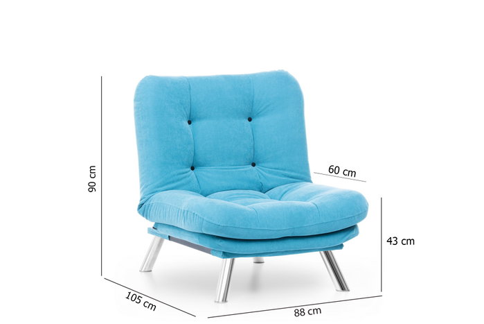 Atelier Del Sofa Misa Solo - Turquesa Atelier Del Sofa Misa Solo - Turquesa